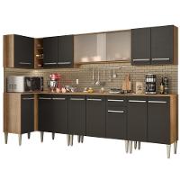 Cozinha Completa de Canto Emilly Jazz Madesa - 1