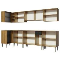 Cozinha Completa de Canto Emilly Jazz Madesa - 3