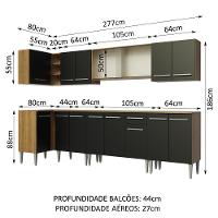 Cozinha Completa de Canto Emilly Jazz Madesa - 6