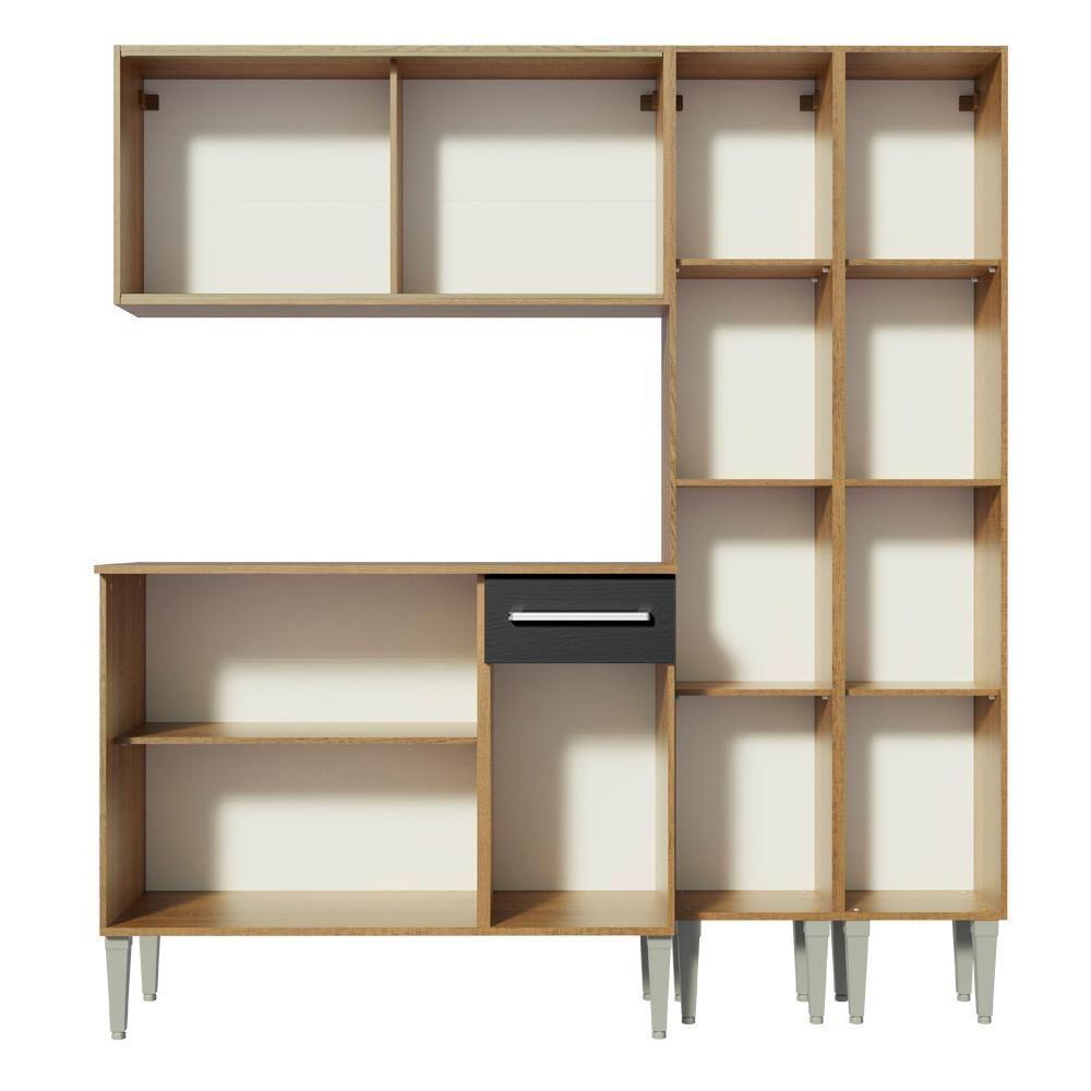 Cozinha Completa Emilly Voice com Balcão e Armário Madesa - 5