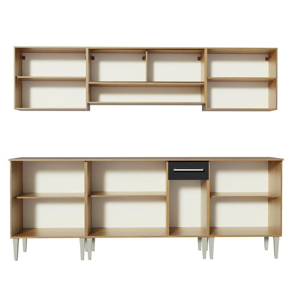 Cozinha Completa Emilly Smile com Balcão e Armário Madesa - 4