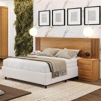 Cabeceira Extensiva Para Box Bélgica 2 Mesas De Cabeceira Cinamomo - 2