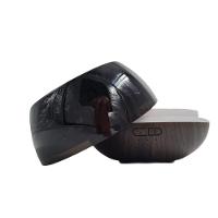 Difusor De Aromas Led Base De Madeira Marrom - 2