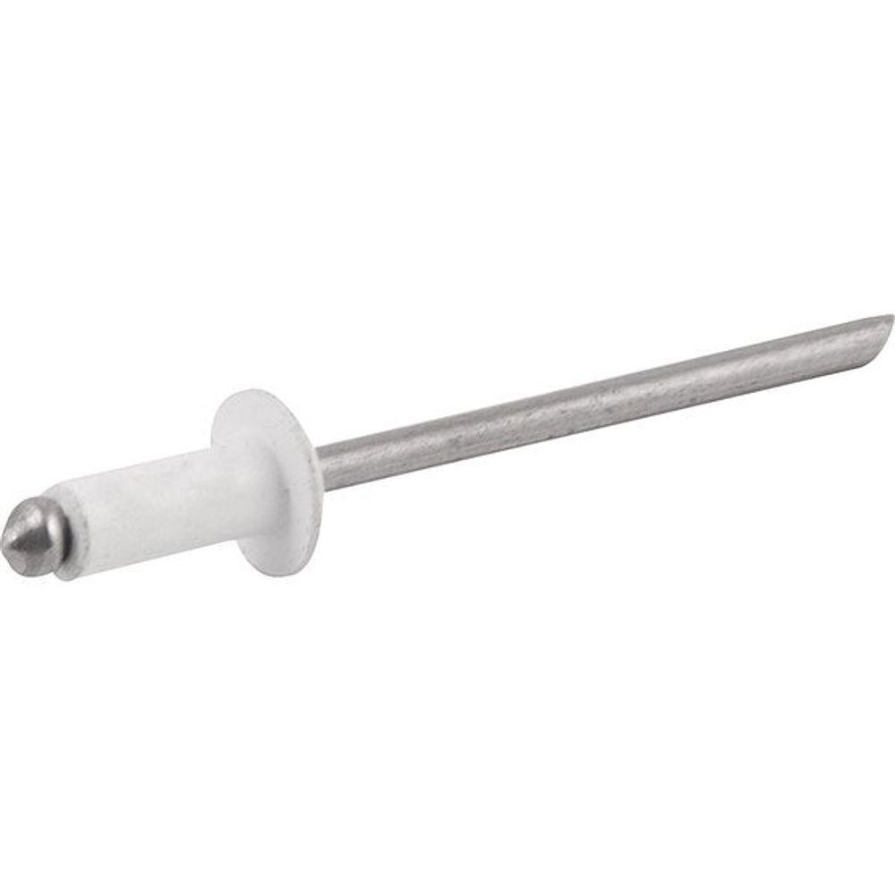 Rebite Alumínio Branco 4,0x12mm 412 Com 1000 Peças - Vonder - 2