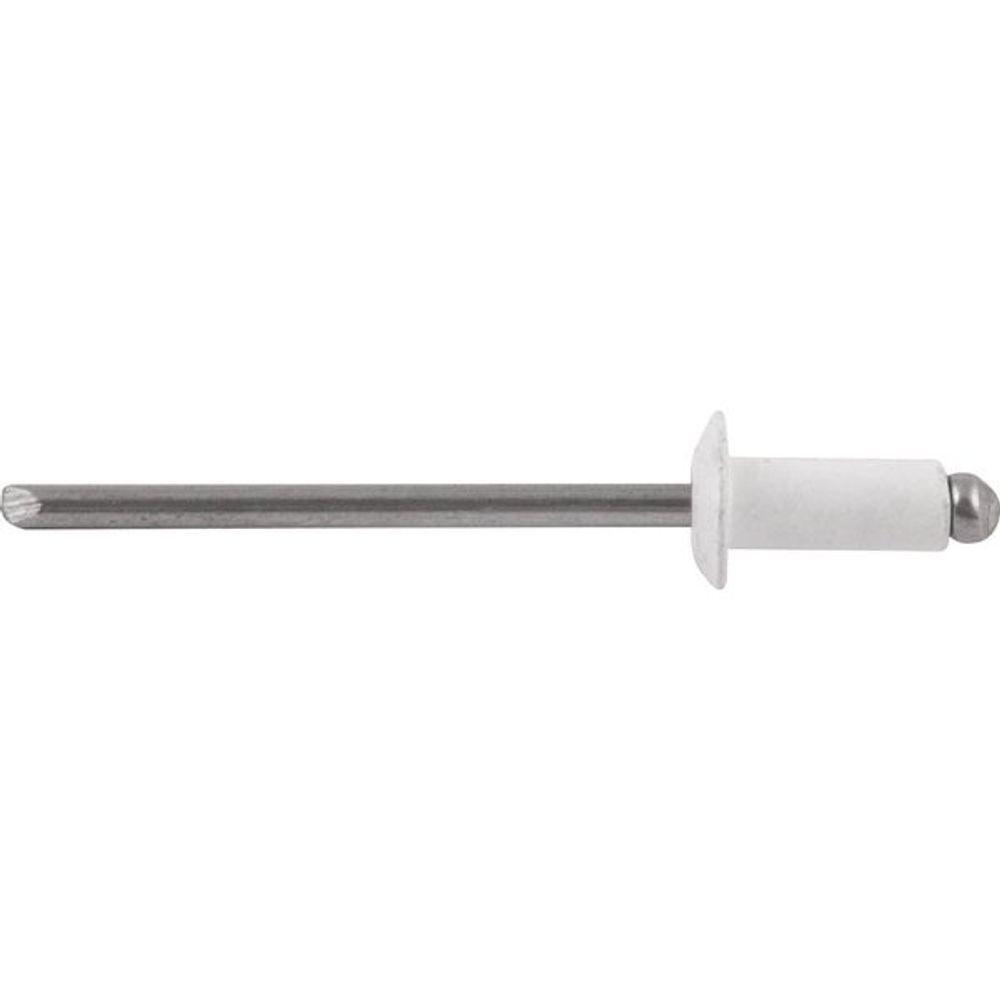 Rebite Alumínio Branco 4,0x12mm 412 Com 1000 Peças - Vonder - 3