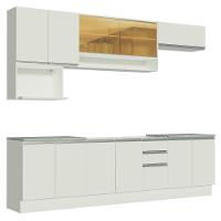 Cozinha Completa Genova com Armário e Balcão sem Tampo e Pia Madesa - 2