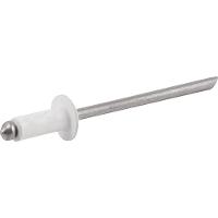 Rebite Alumínio Branco 4,0x16mm 416 Com 1000 Peças - Vonder - 2