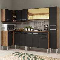 Cozinha Completa de Canto Emilly Wave Madesa - 3