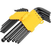 Jogo Chave Allen 1,27-10mm Crv Tipo L Longa Abaulada Com 13 Pecas Vonder