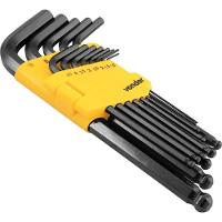 Jogo Chave Allen 1,27-10mm Crv Tipo L Longa Abaulada Com 13 Pecas Vonder - 5