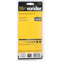 Jogo Chave Allen 1,27-10mm Crv Tipo L Longa Abaulada Com 13 Pecas Vonder - 10