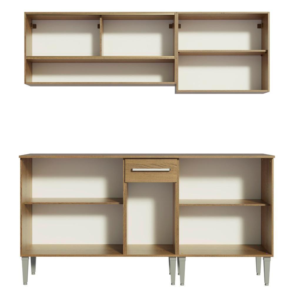 Cozinha Completa Emilly Dance com Balcão e Armário Madesa - 4