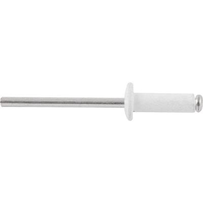 Rebite Alumínio Branco 4,0x16,0 Com 50 Peças - Nove54