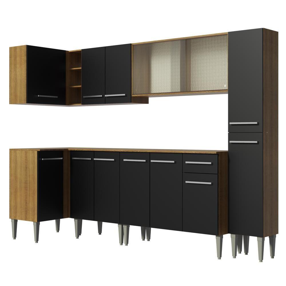 Cozinha Completa de Canto Emilly Space Madesa - 2