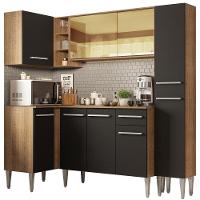 Cozinha Completa de Canto Emilly River Madesa