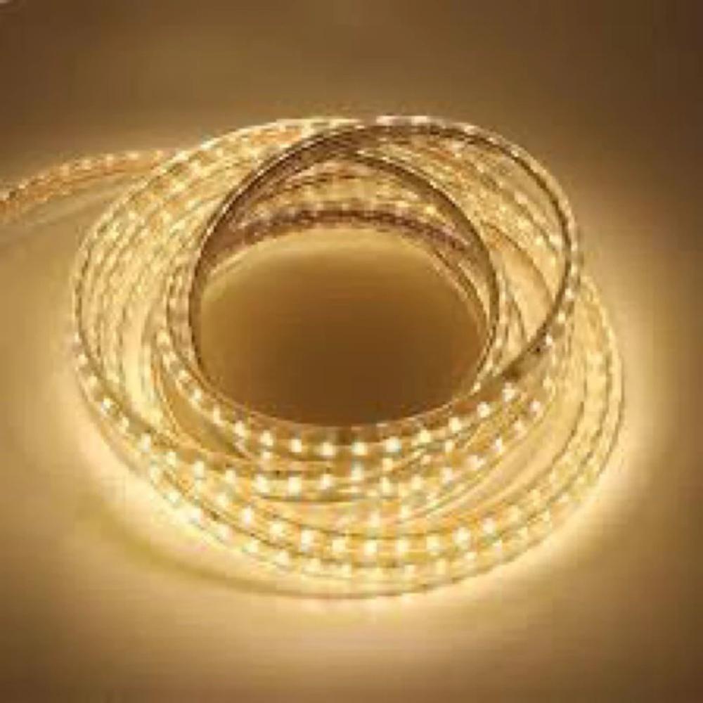 Espelho Decorativo Com Led Amarelo 65x45 Organico Abstrato Com Bateria Amarelo - 2