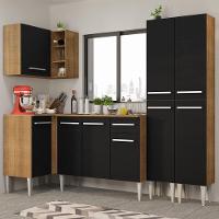 Cozinha Completa de Canto Emilly Music Madesa - 1