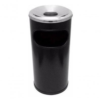 Cinzeiro Lixeira Coleta De Bituca Para Fumódromo Esmaltada