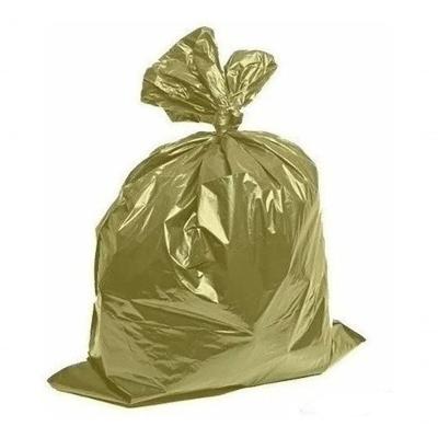 Saco De Lixo 60 Litros 100 Unidades Colorido Reforçado Cor Amarelo