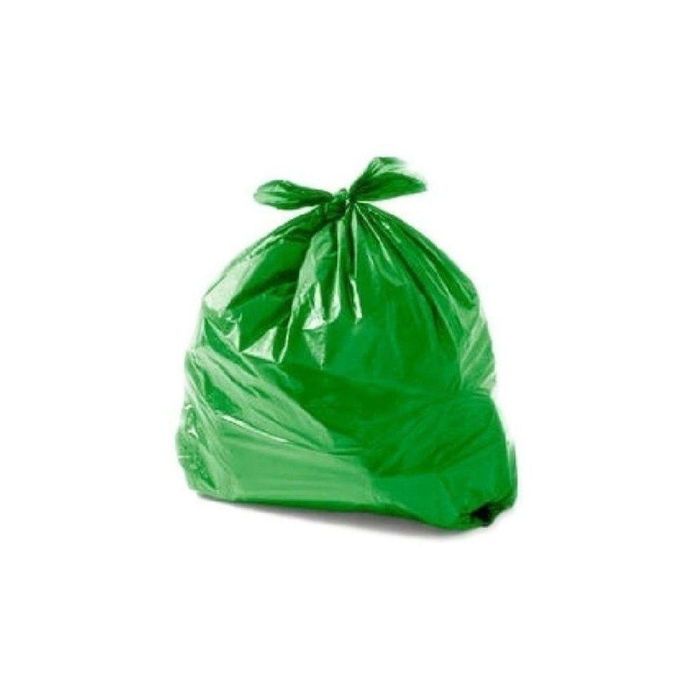 Saco De Lixo 60 Litros Pacote C-100 Verde - 1