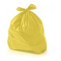 Saco De Lixo 60 Litros Amarelo Com 100 Unidades Resistente - 1