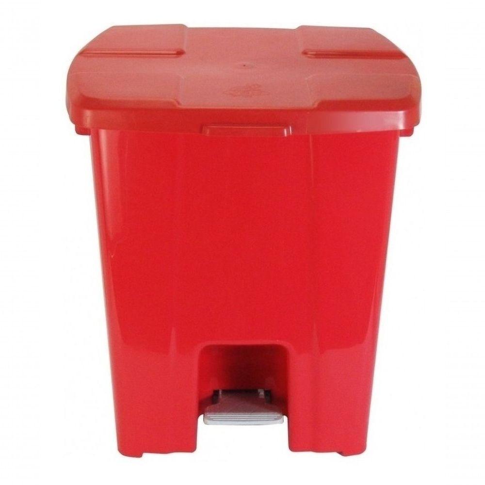 Lixeira Plástica 30 Litros Com Pedal Para Condomínio Casa - 2