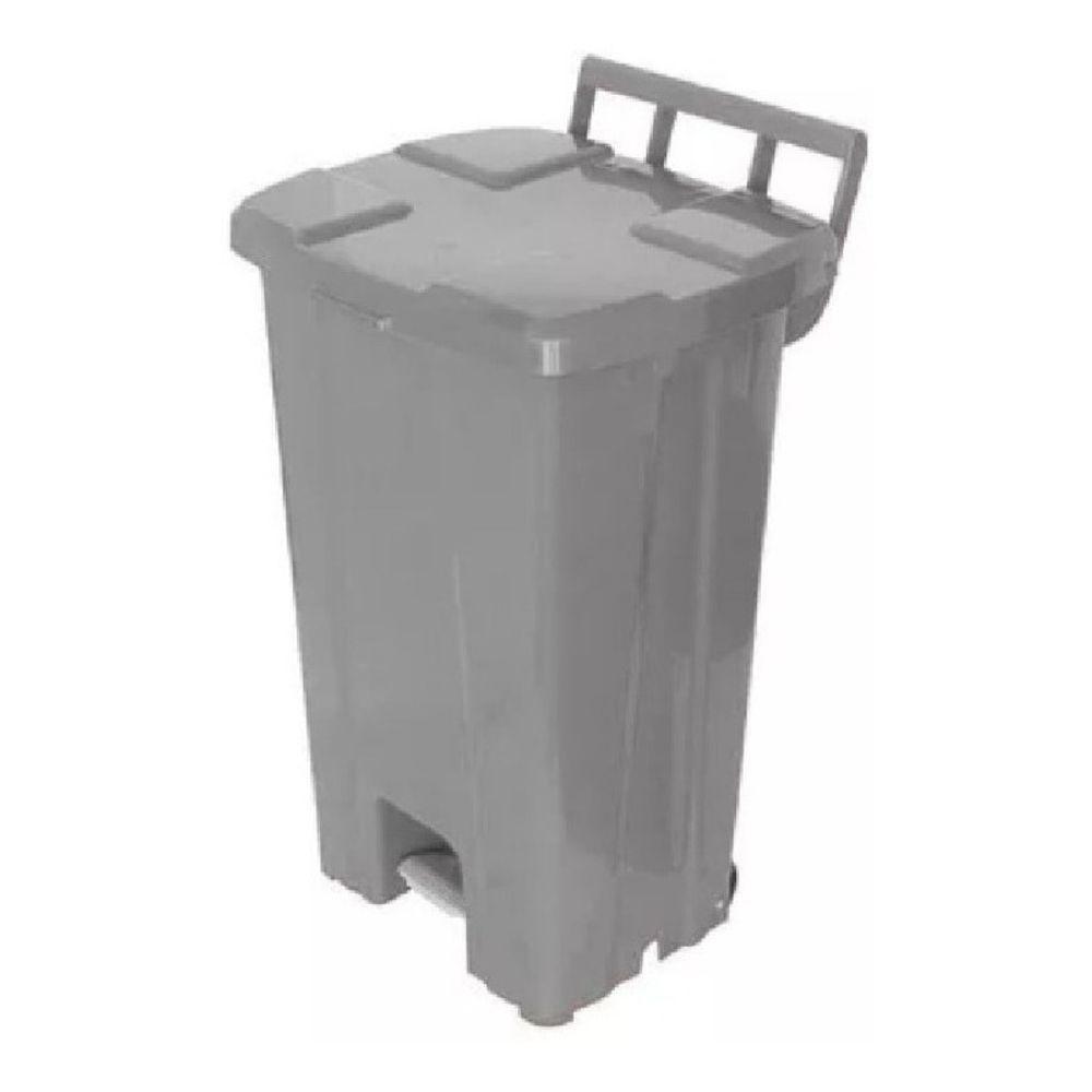 Cesto Lixeira Com Rodas E Pedal 100l Marca Jsn - 7