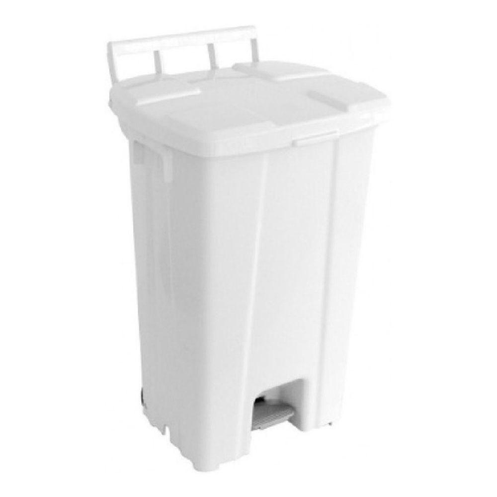 Cesto Lixeira Com Rodas E Pedal 100l Marca Jsn - 8