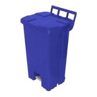 Cesto Lixeira Com Rodas E Pedal 100l Marca Jsn - 2