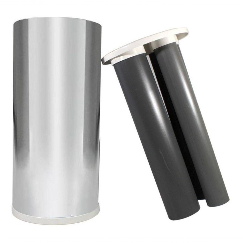 Lixeira Para Copos Descartáveis De água E Café Em Aço Inox - 5