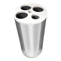 Lixeira Para Copos Descartáveis De água E Café Em Aço Inox - 1