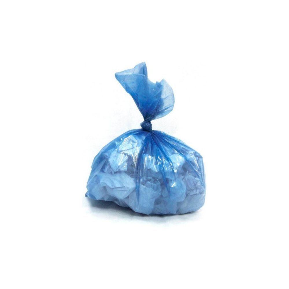 Saco Para Lixo Azul Higistore Reforçado 200 Lt Com 50 Unida - 1