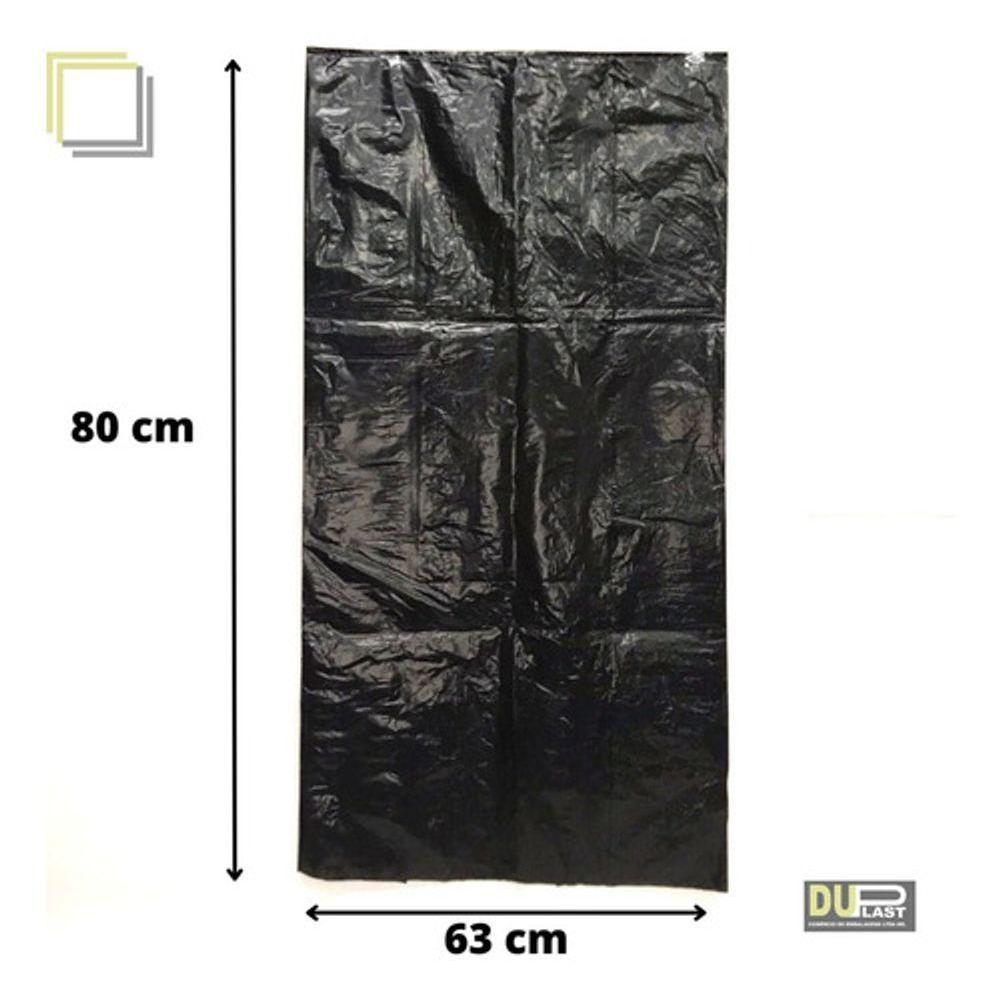 Saco De Lixo 60l Reforçado Com 100 Unidades - 2