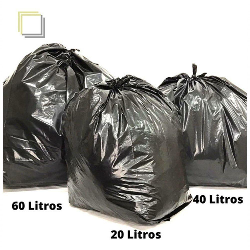 Saco De Lixo 60l Reforçado Com 100 Unidades - 3