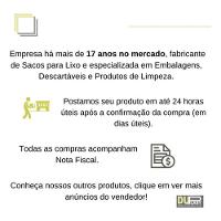 Saco De Lixo 60l Reforçado Com 100 Unidades - 6
