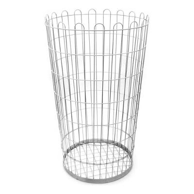 Lixeira Aramado Cesto Galvanizada 100 Litros Jsn