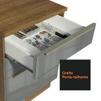 Cozinha Completa Madesa com Armário e Balcão Rustic/cinza - 17