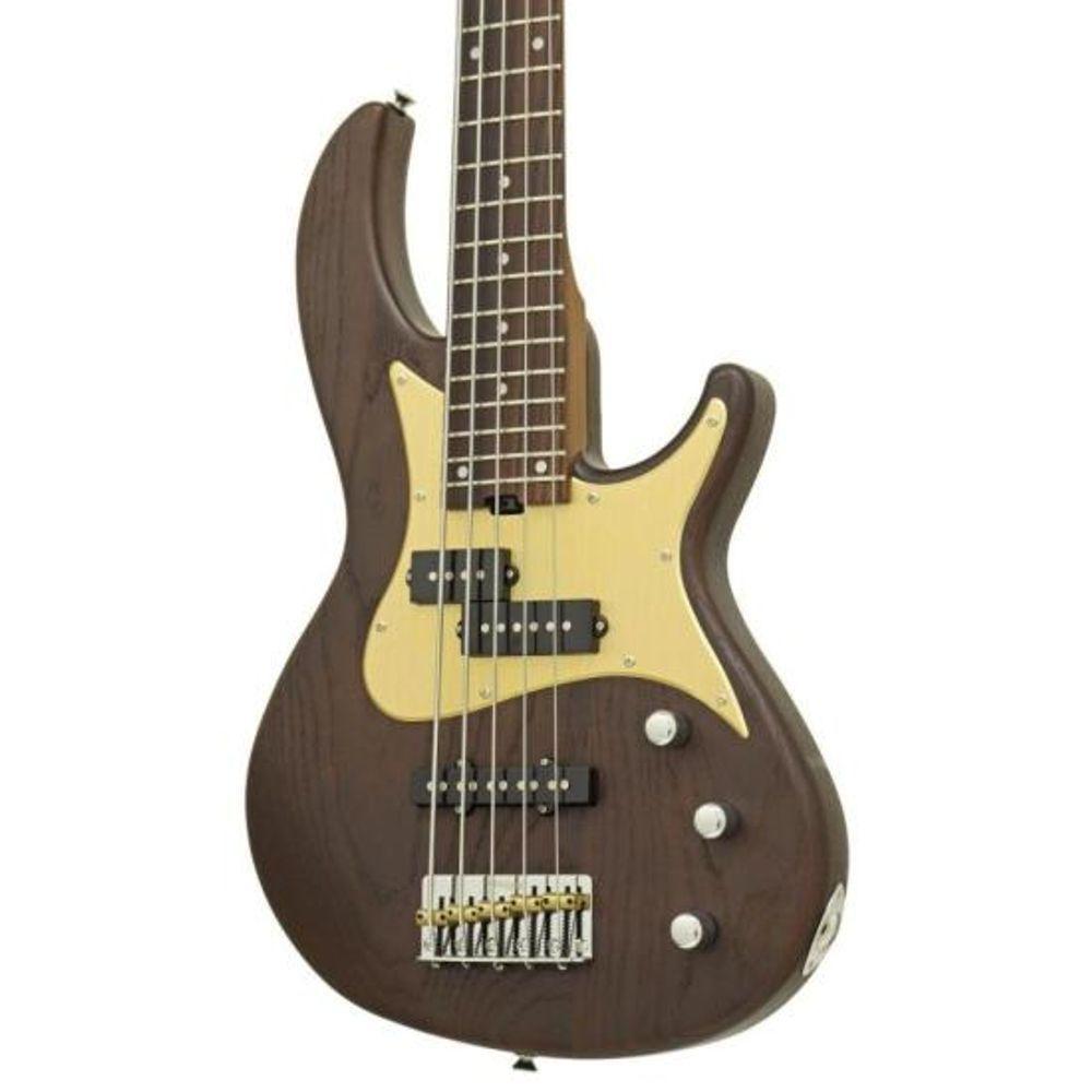 Contrabaixo Aria Pro Ii 313-bb/5 Detroit 5 Cordas Bourbon Barrel [f002] - 2