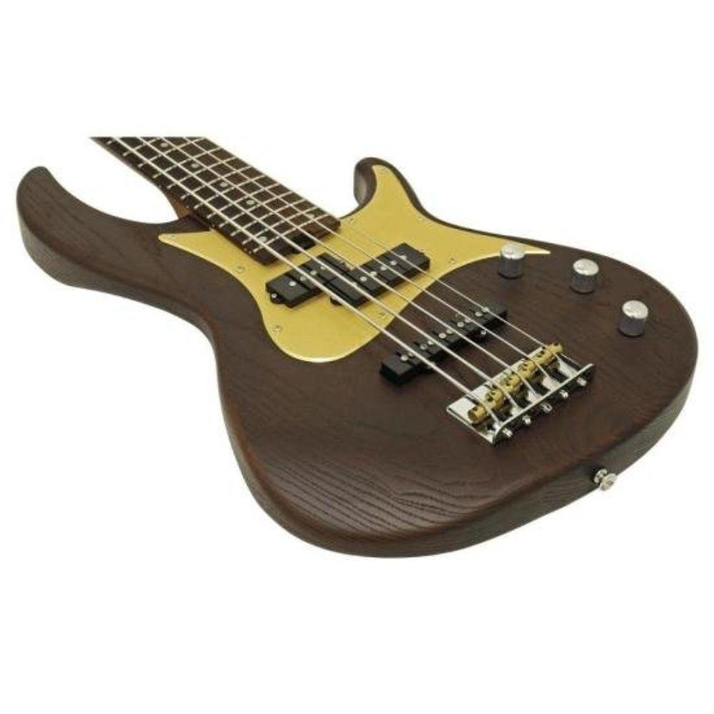 Contrabaixo Aria Pro Ii 313-bb/5 Detroit 5 Cordas Bourbon Barrel [f002] - 3