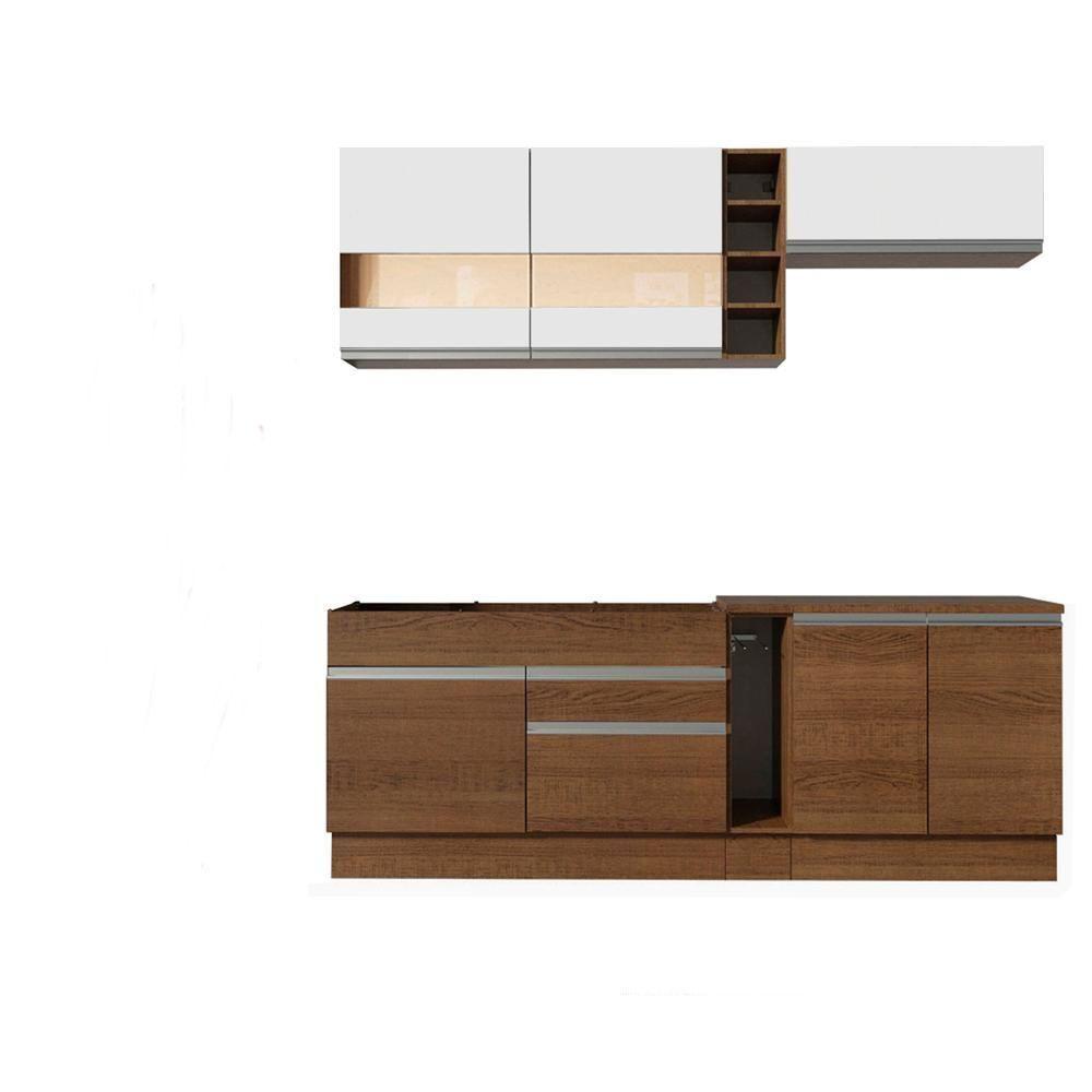 Cozinha Completa Madesa com Armário e Balcão Parma - 2