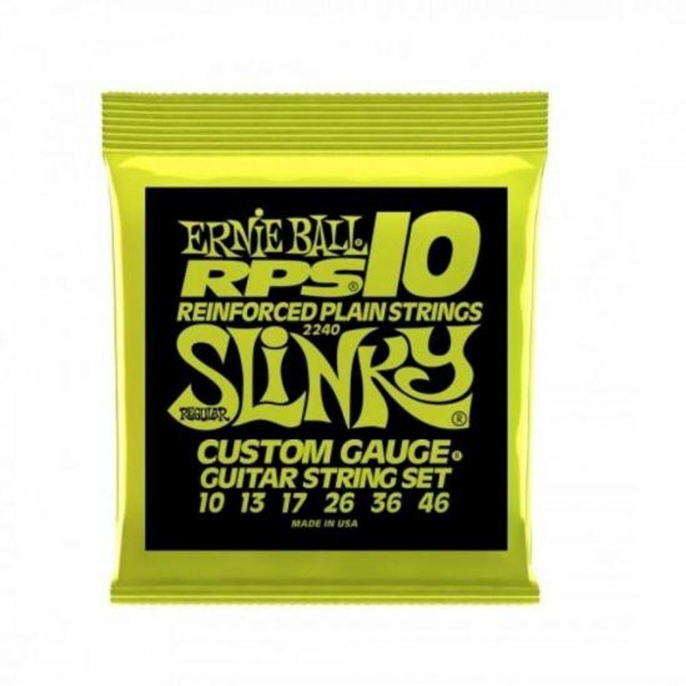 Encordoamento Para Guitarra 010.046 Rps Ernie Ball [f002] - 1