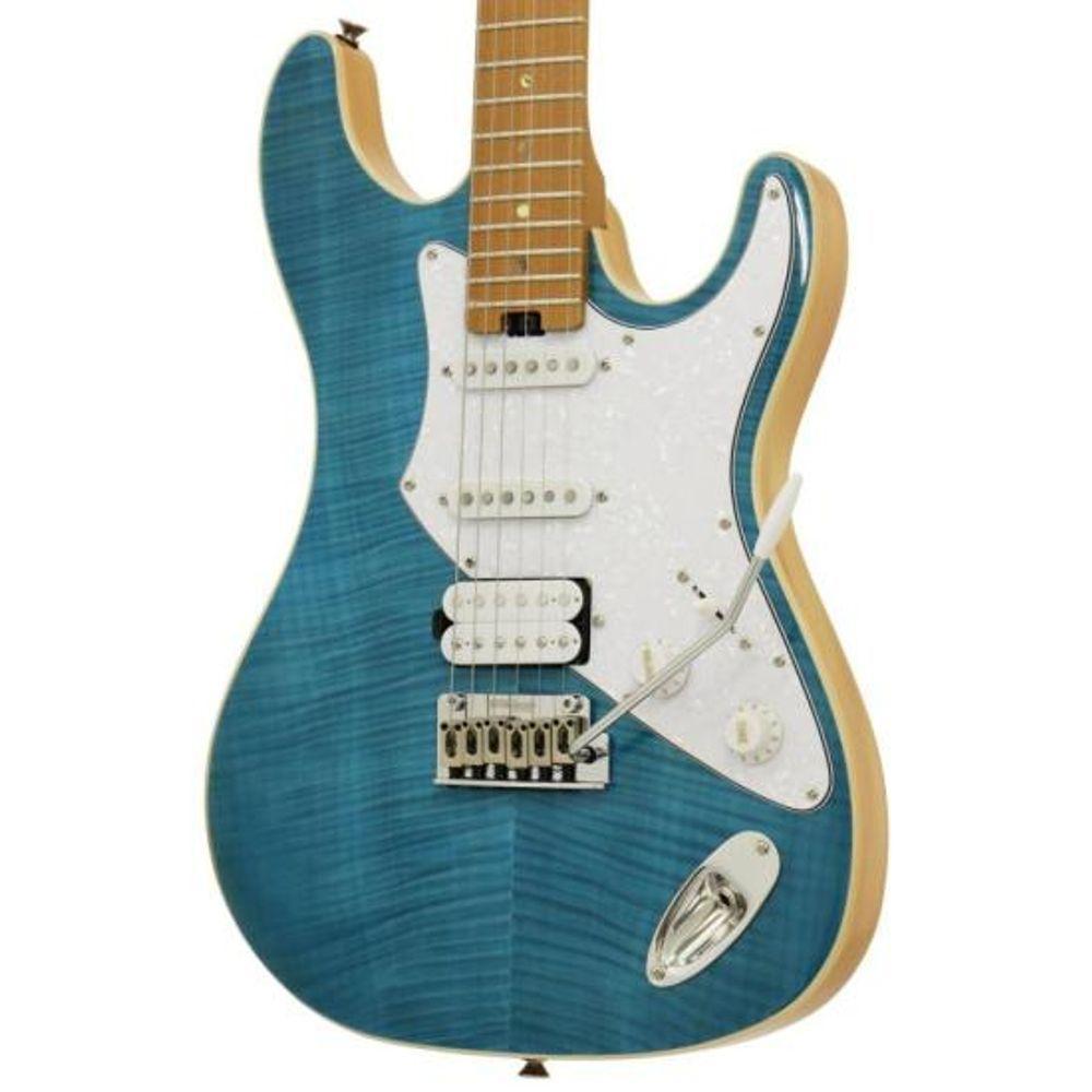 Guitarra Aria Pro Ii 714-mk2 Fullerton Turquoise Blue [f002] - 3