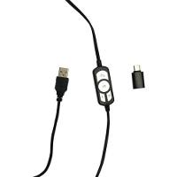 Headset Office Bright Usb Com Adaptador Usb-c [f002] - 3