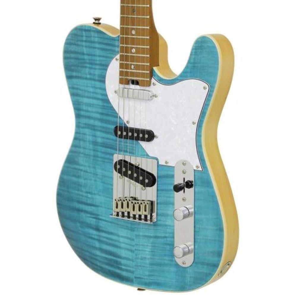 Guitarra Aria Pro Ii 615-mk2 Nashville Turquoise Blue [f002] - 3