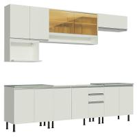 Cozinha Completa Genova com Armário e Balcão sem tampo e pia Madesa - 5