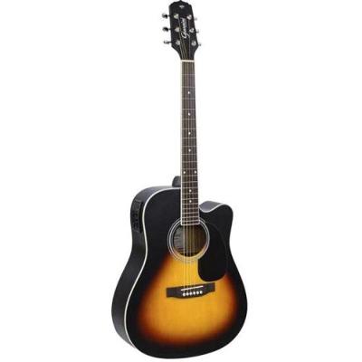 Violão Giannini Gdc1 Ceq Eletroacústico Aço Vintage Sunburst Satin [f002]