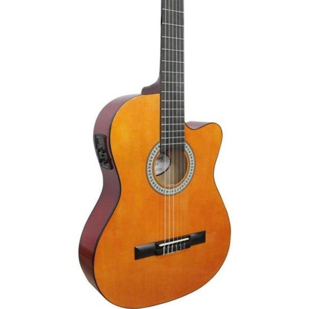 Violão Giannini Nf14 Ceq Eletroacústico Nylon Natural [f002] - 2