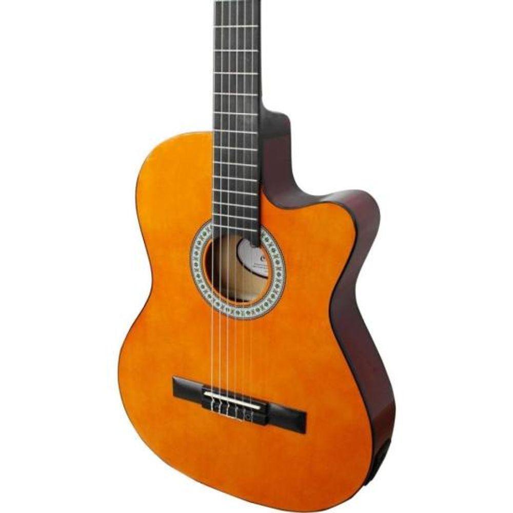 Violão Giannini Nf14 Ceq Eletroacústico Nylon Natural [f002] - 3