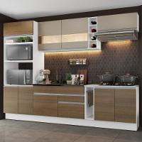 Cozinha Completa Vicenza com Armário e Balcão Madesa - 1