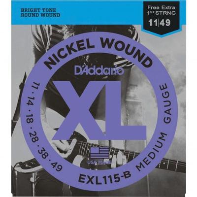 Encordoamento Guitarra Exl115 .011-.049 [f018]